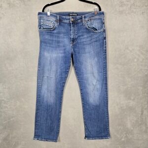 Mavi Jeans Mens 36x30‎ Zach stretch Straight blue
